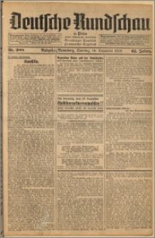 Deutsche Rundschau in Polen. J. 62, 1938, nr 288