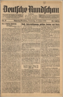 Deutsche Rundschau in Polen. J. 63, 1939, nr 9