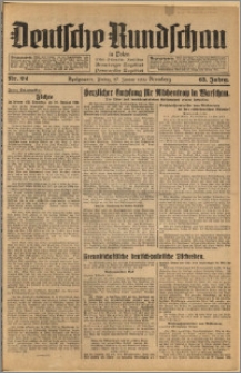 Deutsche Rundschau in Polen. J. 63, 1939, nr 22