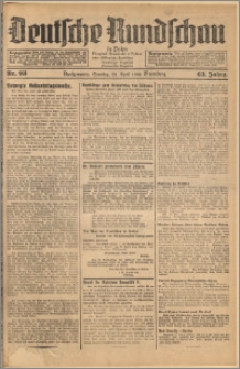 Deutsche Rundschau in Polen. J. 63, 1939, nr 93