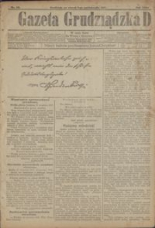 Gazeta Grudziądzka 1917.10.02 R.23 + dodatek
