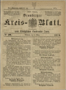 Bromberger Kreis-Blatt, 1874, nr 20