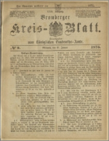 Bromberger Kreis-Blatt, 1875, nr 8