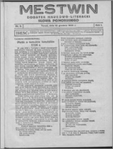 Mestwin, R. 1 nr 5, (1925)