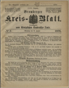 Bromberger Kreis-Blatt, 1878, nr 5
