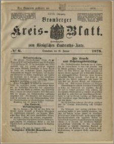 Bromberger Kreis-Blatt, 1878, nr 6