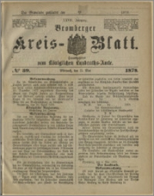 Bromberger Kreis-Blatt, 1878, nr 39