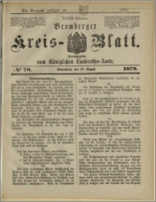 Bromberger Kreis-Blatt, 1879, nr 70