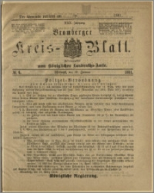 Bromberger Kreis-Blatt, 1881, nr 6