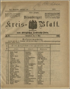 Bromberger Kreis-Blatt, 1881, nr 37