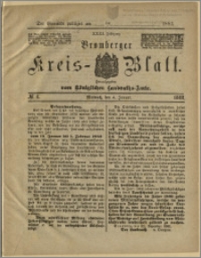 Bromberger Kreis-Blatt, 1882, nr 1