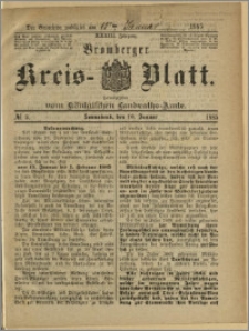 Bromberger Kreis-Blatt, 1885, nr 3