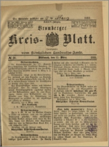 Bromberger Kreis-Blatt, 1885, nr 20