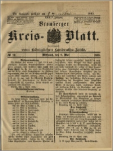 Bromberger Kreis-Blatt, 1885, nr 33