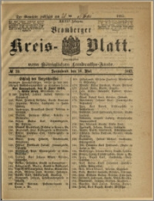 Bromberger Kreis-Blatt, 1885, nr 39