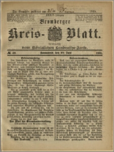Bromberger Kreis-Blatt, 1885, nr 49