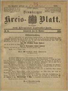 Bromberger Kreis-Blatt, 1885, nr 81