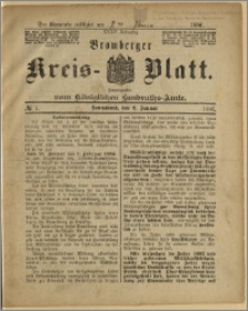 Bromberger Kreis-Blatt, 1886, nr 1