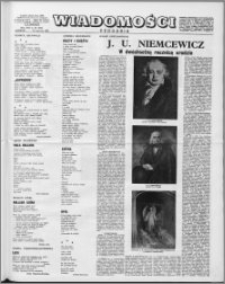 Wiadomości, R. 13 nr 25 (638), 1958