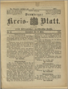 Bromberger Kreis-Blatt, 1887, nr 22