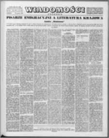 Wiadomości, R. 13 nr 26 (639), 1958