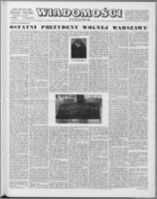 Wiadomości, R. 13 nr 32 (645), 1958