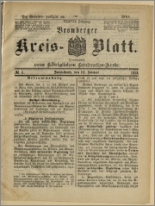 Bromberger Kreis-Blatt, 1889, nr 4