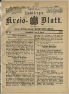 Bromberger Kreis-Blatt, 1889, nr 28