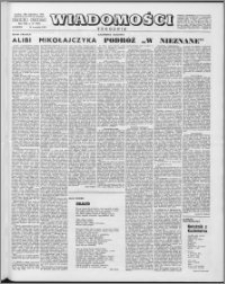 Wiadomości, R. 13 nr 37 (650), 1958