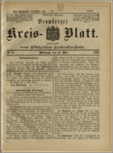Bromberger Kreis-Blatt, 1889, nr 39