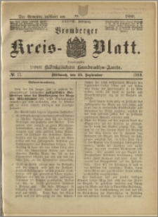 Bromberger Kreis-Blatt, 1889, nr 77