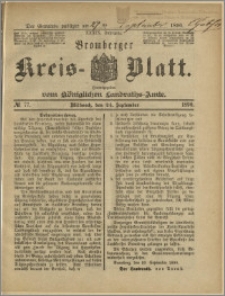 Bromberger Kreis-Blatt, 1890, nr 77