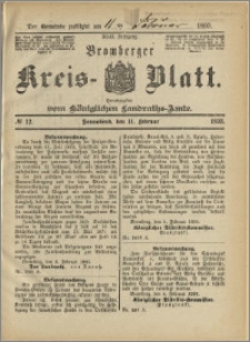 Bromberger Kreis-Blatt, 1893, nr 12