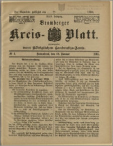 Bromberger Kreis-Blatt, 1894, nr 4