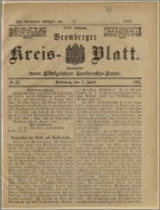 Bromberger Kreis-Blatt, 1897, nr 27