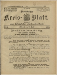 Bromberger Kreis-Blatt, 1902, nr 33