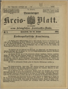 Bromberger Kreis-Blatt, 1903, nr 7