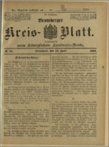Bromberger Kreis-Blatt, 1903, nr 33