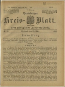 Bromberger Kreis-Blatt, 1905, nr 23