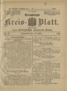 Bromberger Kreis-Blatt, 1905, nr 46