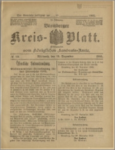 Bromberger Kreis-Blatt, 1905, nr 99