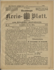 Bromberger Kreis-Blatt, 1906, nr 24