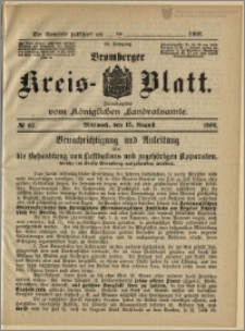 Bromberger Kreis-Blatt, 1906, nr 65