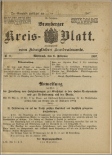 Bromberger Kreis-Blatt, 1907, nr 11
