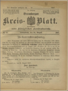 Bromberger Kreis-Blatt, 1907, nr 68