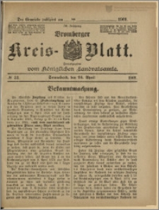 Bromberger Kreis-Blatt, 1909, nr 33