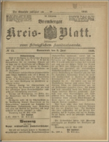 Bromberger Kreis-Blatt, 1909, nr 45