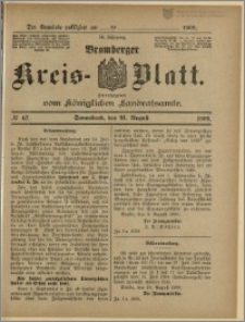 Bromberger Kreis-Blatt, 1909, nr 67