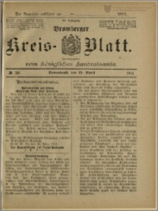Bromberger Kreis-Blatt, 1911, nr 30