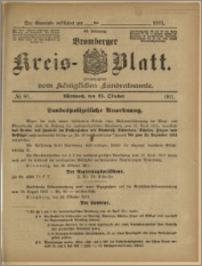 Bromberger Kreis-Blatt, 1911, nr 85